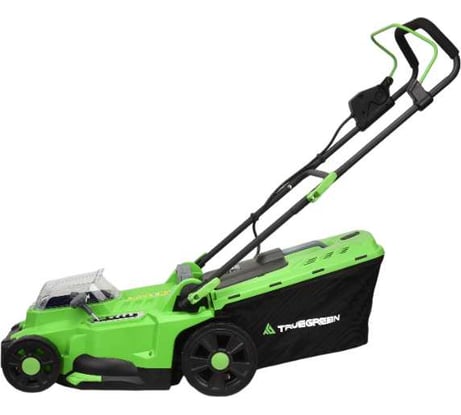 Газонокосилка аккумуляторная TRUEGREEN ширина скашивания 37 см, 2х20 В, без аккумулятора и ЗУ TG8A110