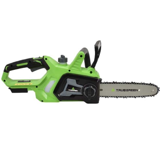 Аккумуляторная цепная пила TRUEGREEN 12 дюймов, шаг цепи 0,375, 20 В без аккумулятора и ЗУ TG8J126
