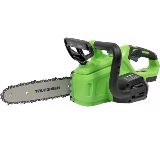 Аккумуляторная цепная пила TRUEGREEN 10 дюймов, шаг цепи 0,375, 20 В без аккумулятора и ЗУ TG8J126