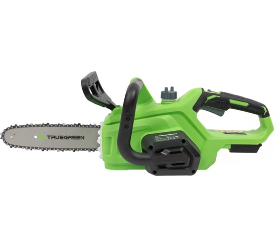 Аккумуляторная цепная пила TRUEGREEN 10 дюймов, шаг цепи 0,375, 20 В без аккумулятора и ЗУ TG8J126