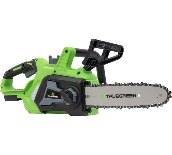 Аккумуляторная цепная пила TRUEGREEN 10 дюймов, шаг цепи 0,375, 20 В без аккумулятора и ЗУ TG8J126