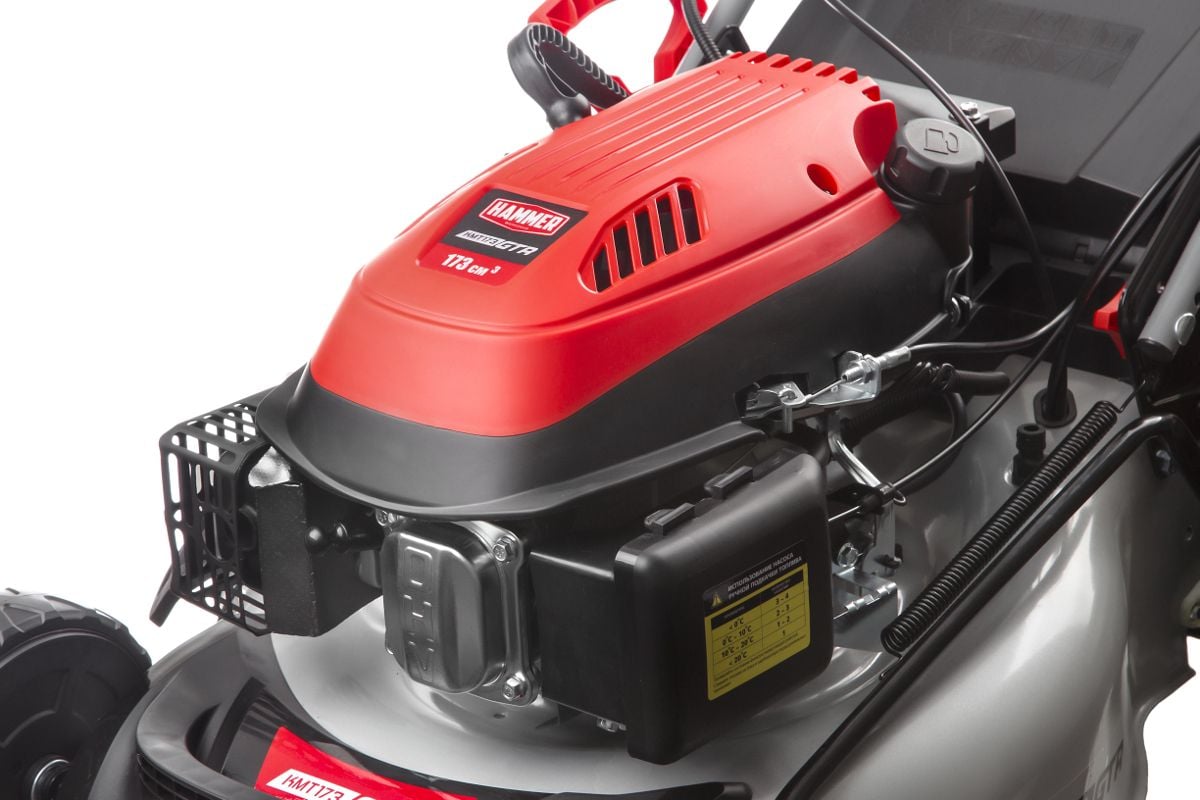 Бензиновая газонокосилка Hammer KMT173GTR 722702 - выгодная цена ...