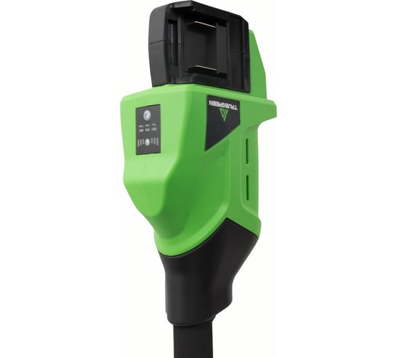 Аккумуляторный бесщеточный триммер TRUEGREEN 2х20 В без аккумулятора и ЗУ, леска/нож TG8A228