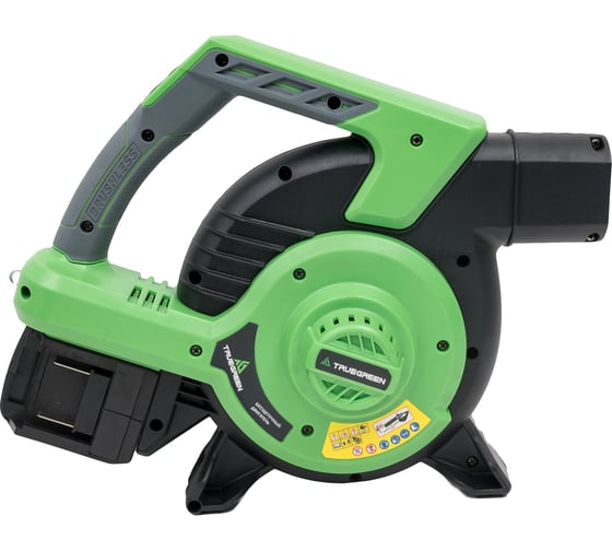 Воздуходув аккумуляторный TRUEGREEN 2х20 В без аккумулятора и ЗУ TG8A512