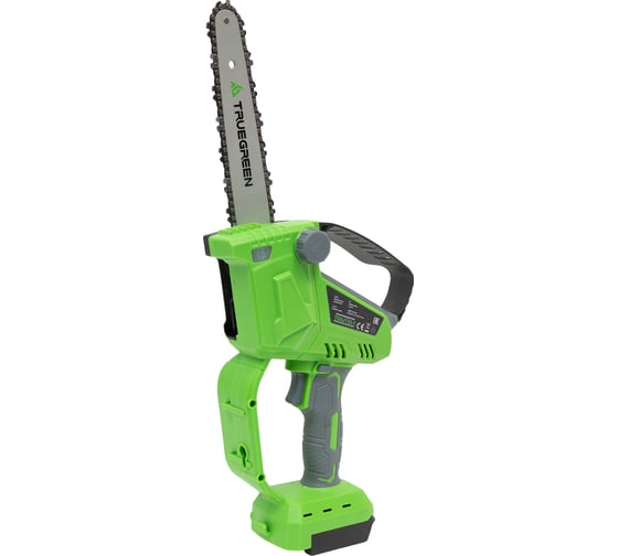 Аккумуляторная цепная мини пила TRUEGREEN 20 В без аккумулятора и ЗУ TG8J133-1