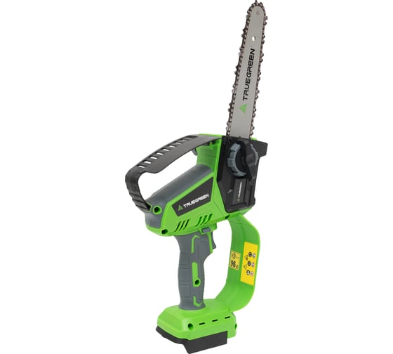 Аккумуляторная цепная мини пила TRUEGREEN 20 В без аккумулятора и ЗУ TG8J133-1