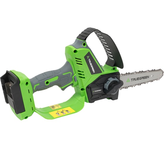Аккумуляторная цепная мини пила TRUEGREEN 20 В без аккумулятора и ЗУ TG8J133-1