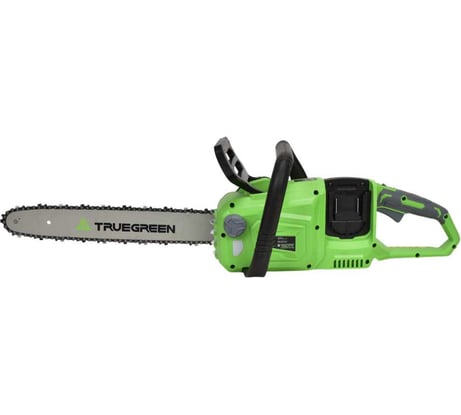 Цепная пила аккумуляторная TRUEGREEN 2х20 В, 0.325", без аккумулятора и ЗУ TG8J173