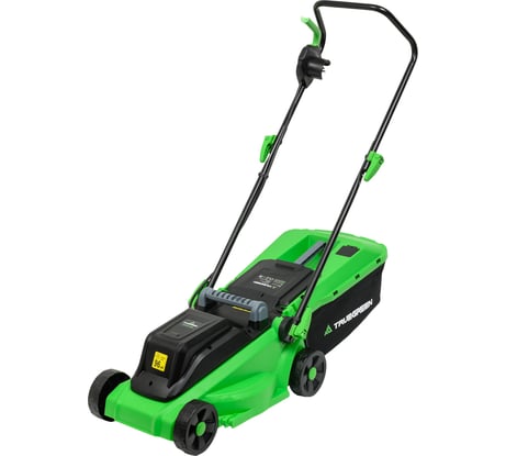 Газонокосилка электрическая TRUEGREEN 1 кВт, ширина скашивания 32 см TG7A109