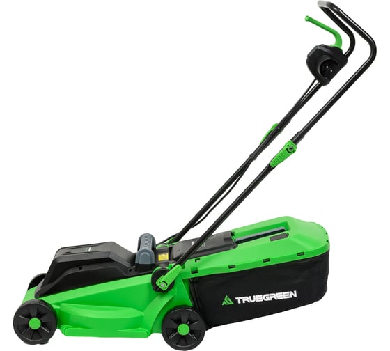 Газонокосилка электрическая TRUEGREEN 1 кВт, ширина скашивания 32 см TG7A109