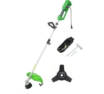 Триммер электрический TRUEGREEN 1.4 кВт, леска/нож TG7A230