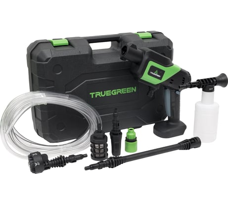Аккумуляторная мойка высокого давления TRUEGREEN 20 В, 25 бар без аккумулятора и ЗУ TG8L202