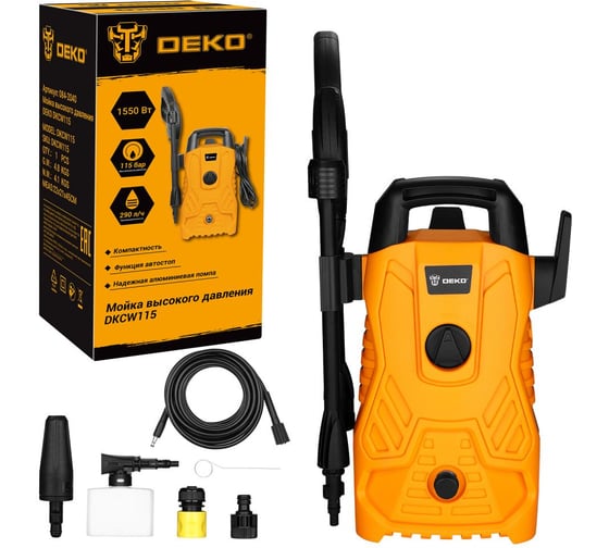 Мойка высокого давления DEKO DKCW115 084-2040