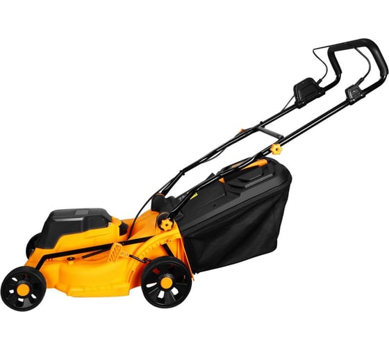 Газонокосилка аккумуляторная DEKO бесщеточная DKLM40V, 2x20В, 2x4.2Aч, двойное зарядное устройство, 370 мм 083-2018