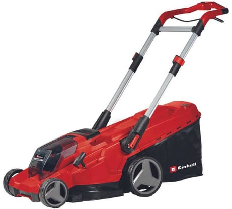 Газонокосилка аккумуляторная Einhell PXC RASARRO 36/42, 2x18В,42 см, 6с 25-75 мм, 50 л,2x5, 2Aч, двойное ЗУ 3413272
