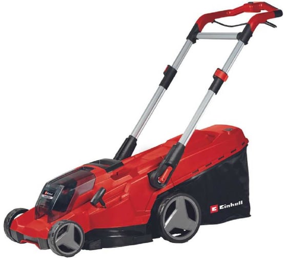 Газонокосилка аккумуляторная Einhell PXC RASARRO 36/42, 2x18В,42 см, 6с 25-75 мм, 50 л,2x5, 2Aч, двойное ЗУ 3413272 1