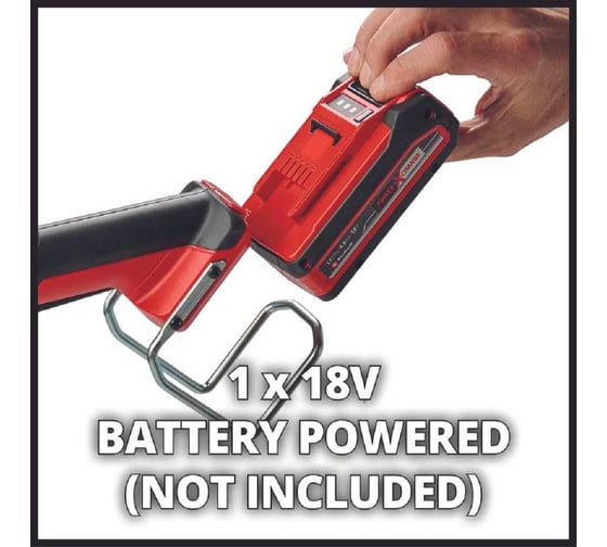 Триммер аккумуляторный Einhell PXC GE-CT 18/33 Li, 18В, 33 см, 2 скорости, леска, изогнутая рукоятка, без АКК и ЗУ 3411270