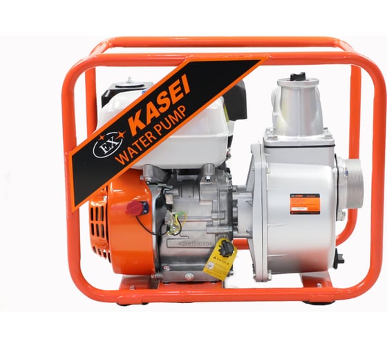 Мотопомпа для чистой воды Ex Kasei 5 л.с.,1000 л/мин QGZ80-30-19