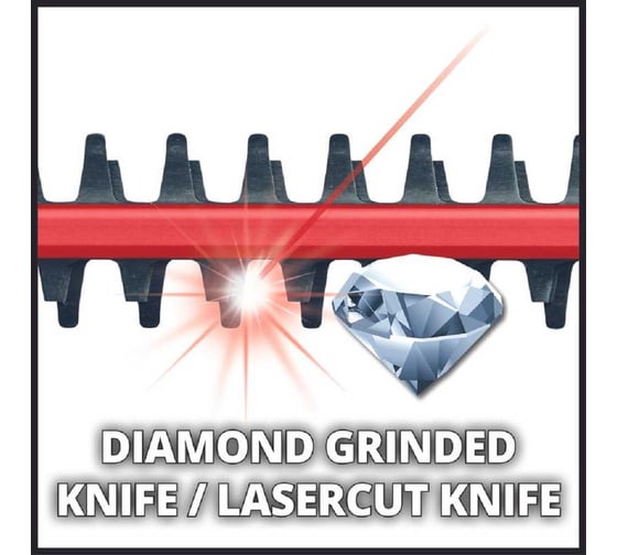 Кусторез электрический Einhell с телескопич штангой GC-HH 5056, 500 Вт, рез 47 см, 20 мм, штанга 1700-2500 мм 3403870