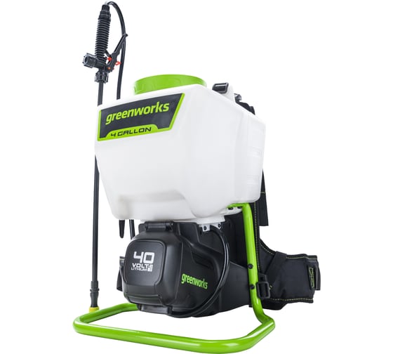 Опрыскиватель аккумуляторный GreenWorks G40BPS, 40V, c 1хАКБ 2 Ач и ЗУ 5300007UA