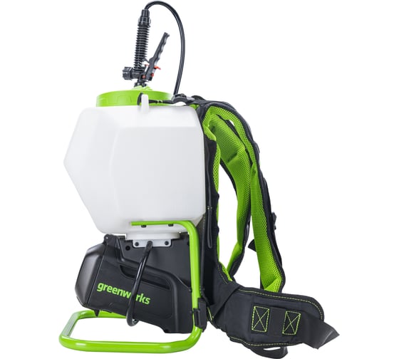 Опрыскиватель аккумуляторный GreenWorks G40BPS, 40V, c 1хАКБ 2 Ач и ЗУ 5300007UA