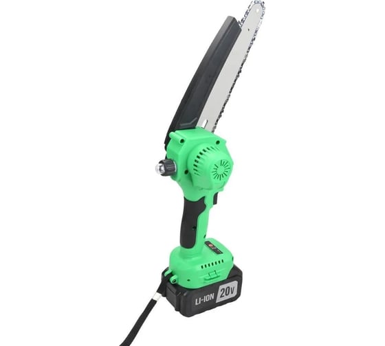 Цепная аккумуляторная пила Zitrek GreenSaw 20 Extra power 20 В, 4,0 Ач Li-ion аккумулятор 1 шт, ЗУ 082-1851-1