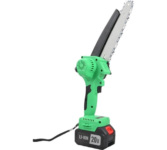 Цепная аккумуляторная пила Zitrek GreenSaw 20 Extra power 20 В, 4,0 Ач Li-ion аккумулятор 1 шт, ЗУ 082-1851-1