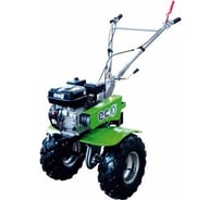 Мотоблок бензиновый ECO МБ5 702 7 л.с., редуктор: чугунный, привод: ременной, скорость: 3 вперед 1 назад, руль: поворотный, вал: S24, колеса ЭКСТРИМ: 19x7х8, фрезы: 3 группы 24 ножа МБ5702 ЭКСТРИМ ECOМБ5702 ЭКСТРИМ