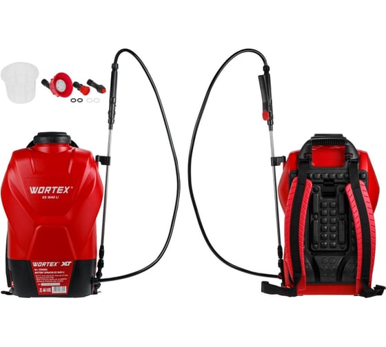 Аккумуляторный опрыскиватель WORTEX KS 1640 Li в упаковка ALL1 XLT SOLO 18В, 16 л 1335855 1