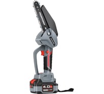 Аккумуляторная бесщеточная цепная пила Profipower MKGST-18V (Li-ion-1шт, 4.0Ач, 0-4500 об/мин, З/У, коробка) E0097