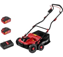 Аккумуляторный аэратор-скарификатор WORTEX CAE 3736 ALL1 XLT SET бесщеточный двигатель, 18В+18В, ширина 37 см 1334877