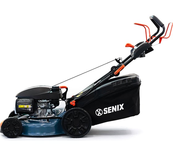 Газонокосилка бензиновая самоходная Senix 46 см, двигатель HONDA LSSG-M2-EU