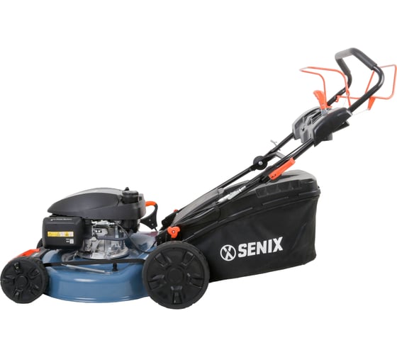 Газонокосилка бензиновая самоходная Senix 51 см, двигатель HONDA LSSG-M3-EU