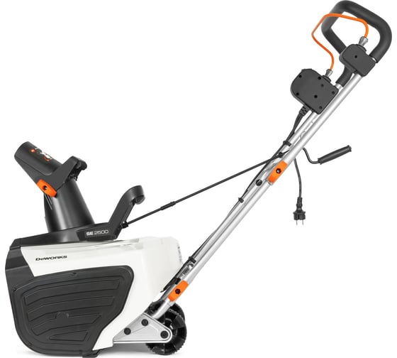 Электрический снегоуборщик DeWORKS SE 2500