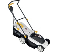 Электрическая газонокосилка KRANZ KR-2000, 2000 Вт, ширина 42 см, 6 уровней, 45 л KR-16-1241