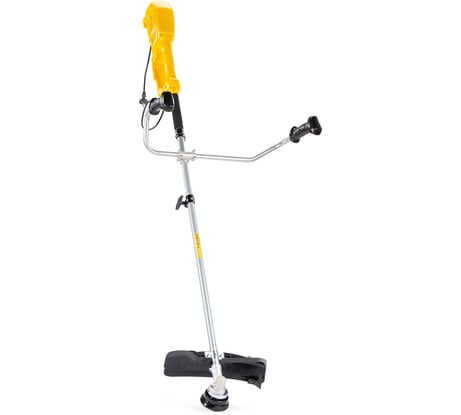 Триммер электрический Champion 1200 Вт, 5 кг, разъемная прямая штанга, корд 2х1,6 мм, 430 мм + нож 3х255 мм, U-ручка, ET1200