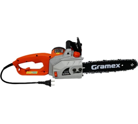 Пила цепная электрическая Gramex HHT-1600 1600 Вт, 600 м/мин, шина 12 дюймов/30 см, бак/масло 130 мл 4/60 019001
