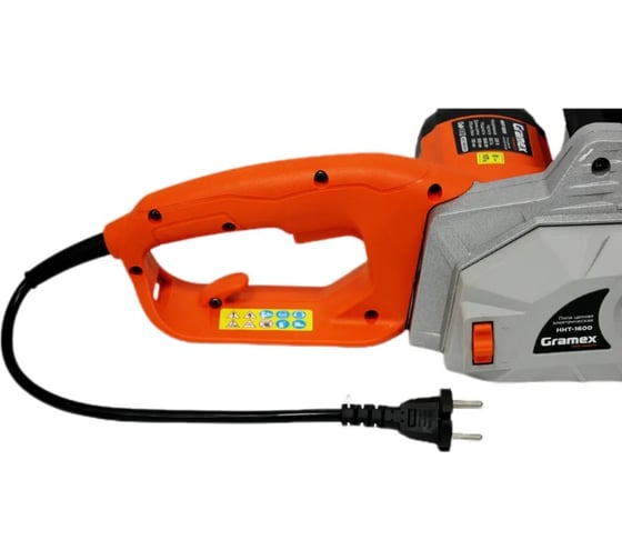 Пила цепная электрическая Gramex HHT-1600 1600 Вт, 600 м/мин, шина 12 дюймов/30 см, бак/масло 130 мл 4/60 019001