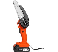 Пила цепная аккумуляторная Gramex HHT-2 MULTI , 21 Вольт, 2,0 А/ч, 1 акб, шина 6 дюймов 1/10 020328