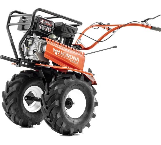 Мотоблок KORONATOOLS с понижающей передачей и двигателем Honda 7 л.с. М227