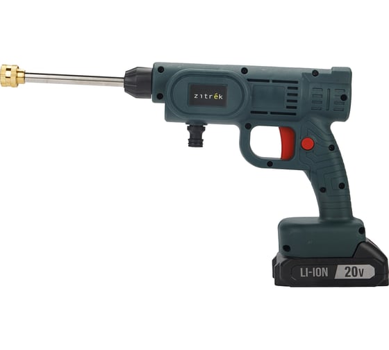 Мойка высокого давления аккумуляторная Zitrek ZKCW20, 30 бар, 1x2.5 Ач 085-2040
