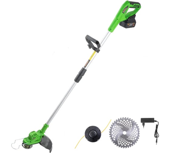 Триммер аккумуляторный PROCRAFT 20 В, 150 мм, АКБ 3 Ач+ЗУ+катушка+диск, PTA24BL