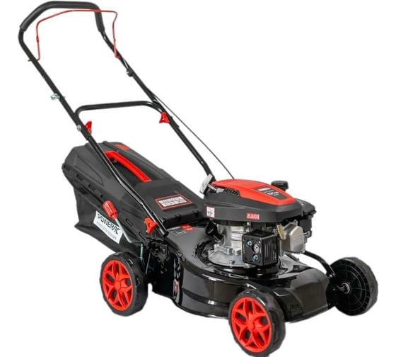 Газонокосилка бензиновая Powerac 130 см3, с травосборником 45 л, 150 см3, PM41P-D130