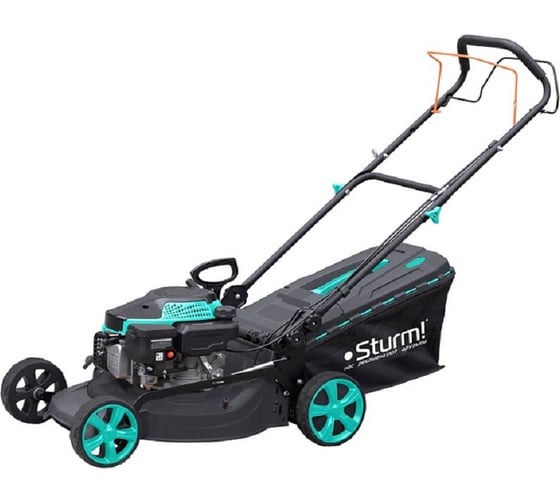 Газонокосилка бензиновая самоходная Sturm ! 4 л.с., 46 см PL1446S 1