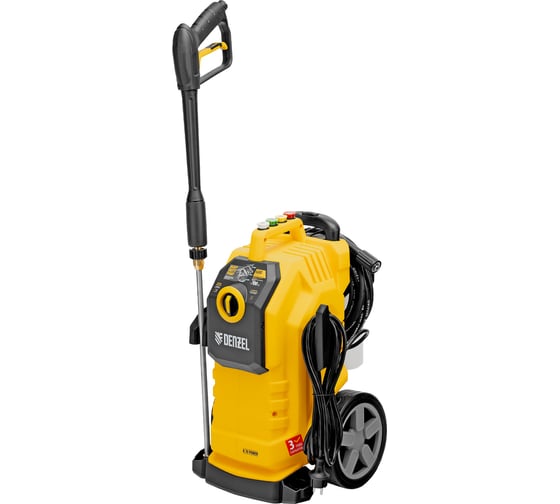 Моечная машина высокого давления Denzel K 70 Power, 2500 Вт, 180 бар, 600 л/ч, асинхронный двигатель, 58272 1