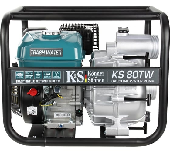 Мотопомпа Konner&Sohnen KS 80TW