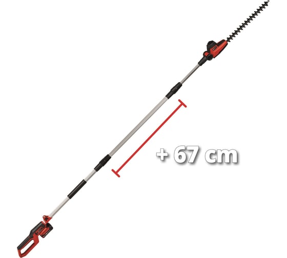 Аккумуляторный кусторез Einhell PXC GC-HH 18/45 Li T-Solo 3410585