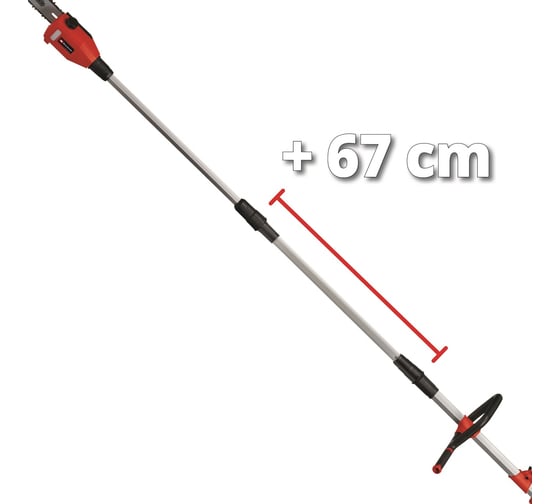 Многофункциональный набор для сада Einhell GE-LM 36/4in1 Li,2х18В,коса нож/леска,кусторез,ц.пила,без АКК 3410901