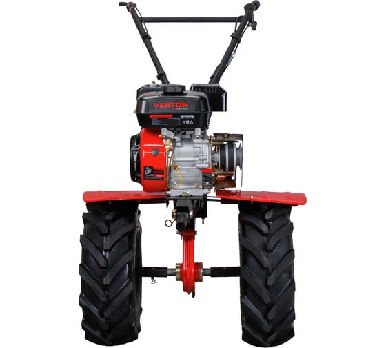 Мотоблок бензиновый VERTON GT800W-4 7 л.с. чугунный редуктор, V 212 куб.см, 2F/1R, 2F/1, колесо Extreme19_7,00-8, количество фрез 24, S23 01.12786.21277