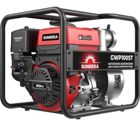 Мотопомпа SUNREKA GWP100ST 215003